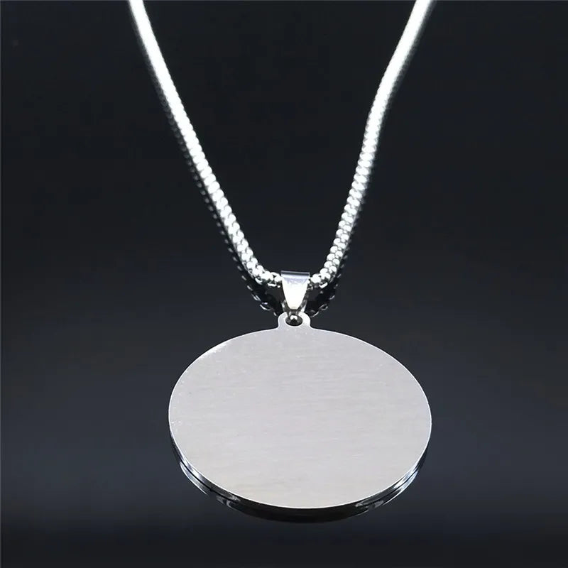 Collar Colgante Sol y Luna Yin Yang