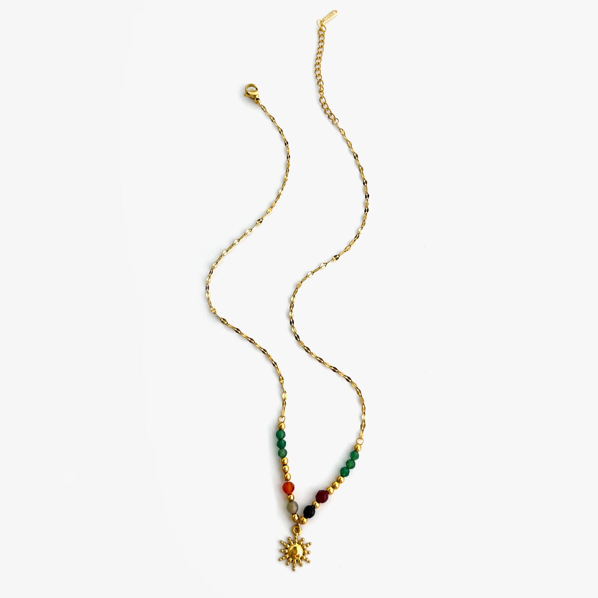 Collares Colgante Sol y Perlas a