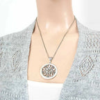 Collar Colgante Hechicería Wicca Pentáculo Mujer