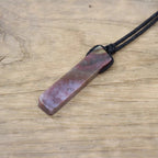Collar Piedra Natural de Sanación Litoterapia ágata de la india