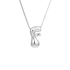 Collar para mujer con colgante de inicial - letra 