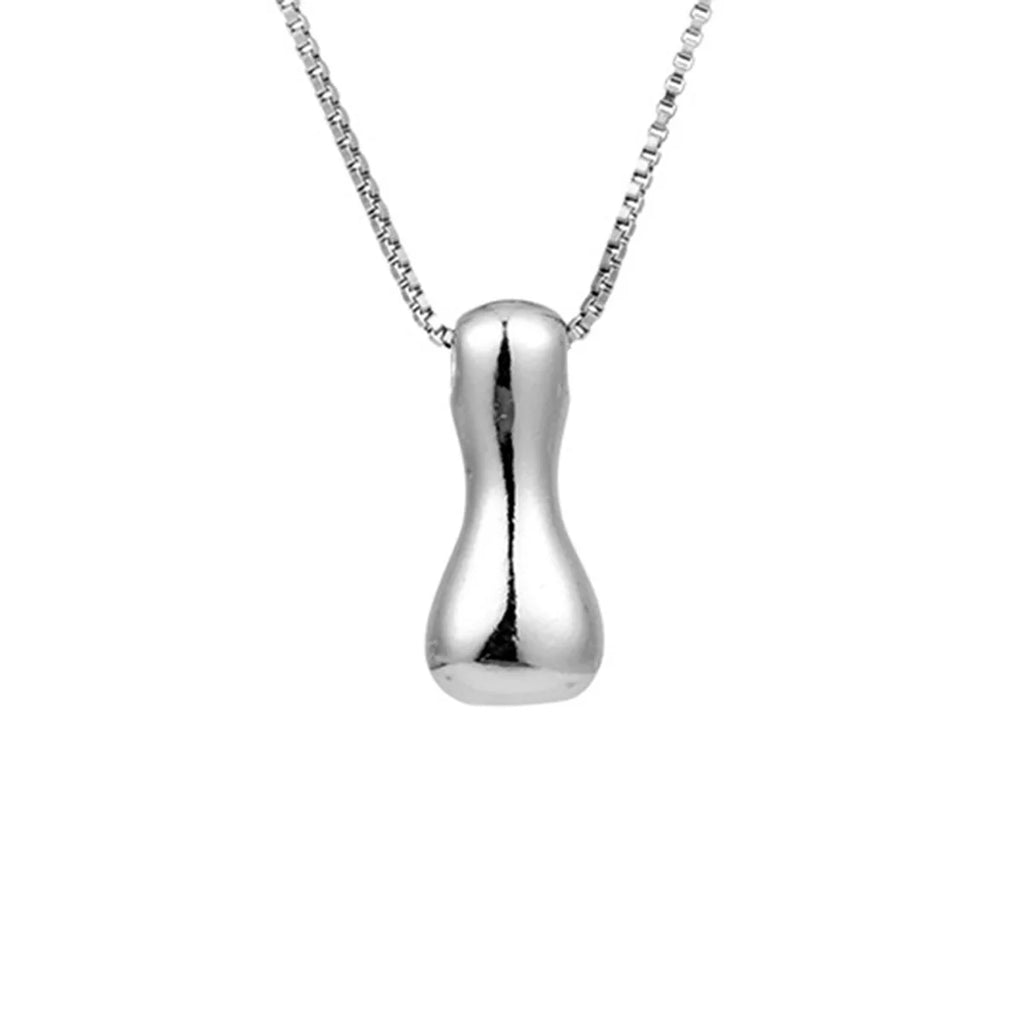 Collar para mujer con colgante de inicial - letra 