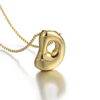 Collar para mujer con colgante de inicial - letra 