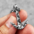 Collar para hombre con ancla