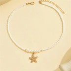 Collar Gargantilla con Colgante de Concha Estrella de Mar