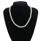 Collar Gargantilla para Hombre con Perlas