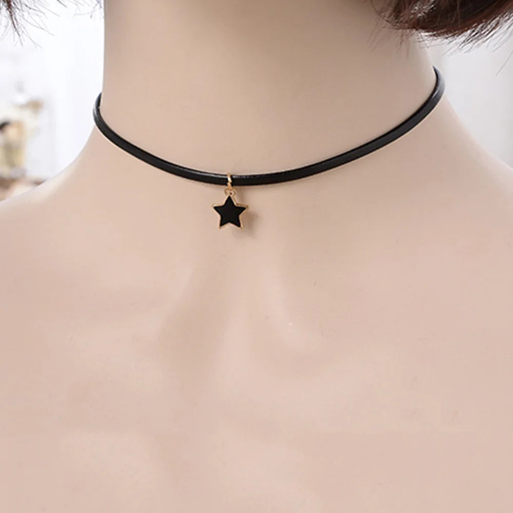 Collar Gargantilla para Mujer Colgante Estrella 1