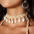 Collar Gargantilla Estilo Bohemio Concha Cauri