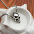 Collar Calavera de Plata