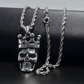 Collar Calavera con Corona