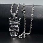 Collar Calavera con Corona