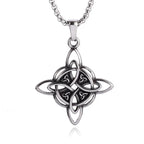 Collier "vie éternelle" noeud de la trinité celte