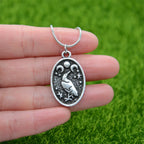 Collar vikingo con colgante de cuervo de Odín tipo 2