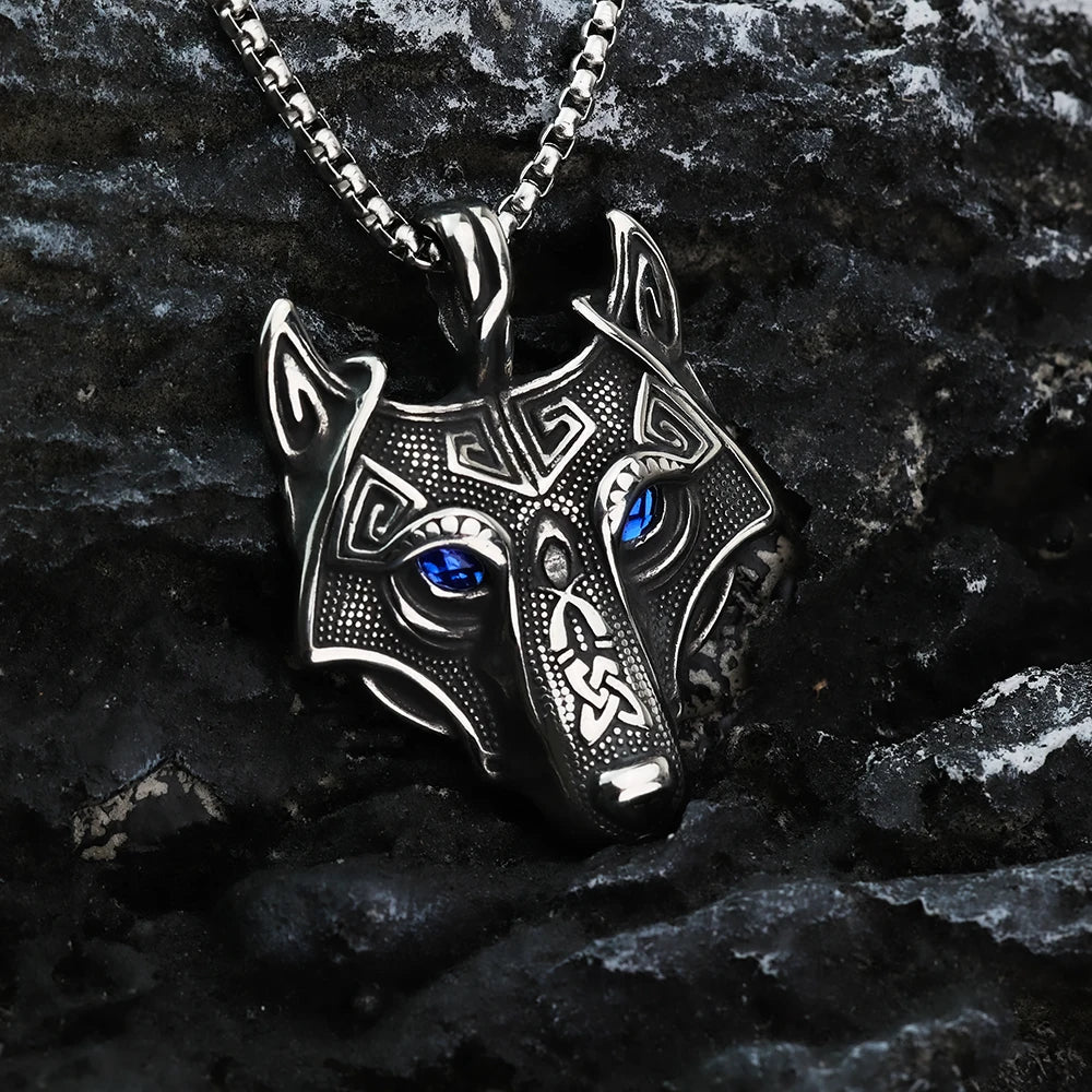 Collar Vikingo Lobo Fenrir