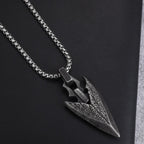 Collar Vikingo Punta de Lanza
