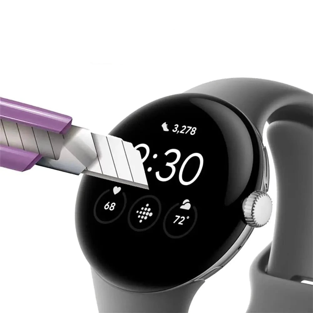 Película Protectora de Pantalla Transparente Antirayaduras para Google Pixel Watch 1 y 2