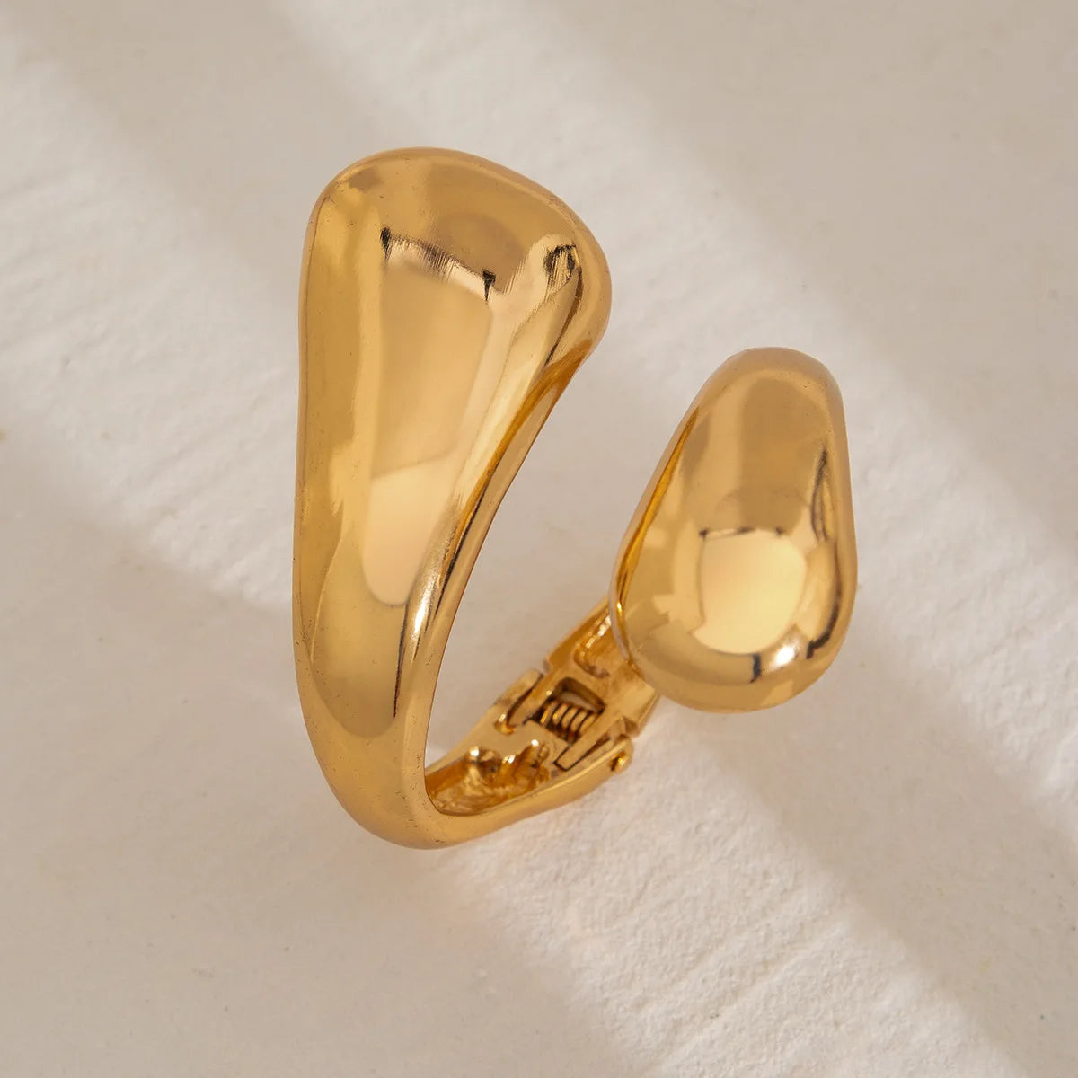 Gran Pulsera Gourmette Gota de Agua oro