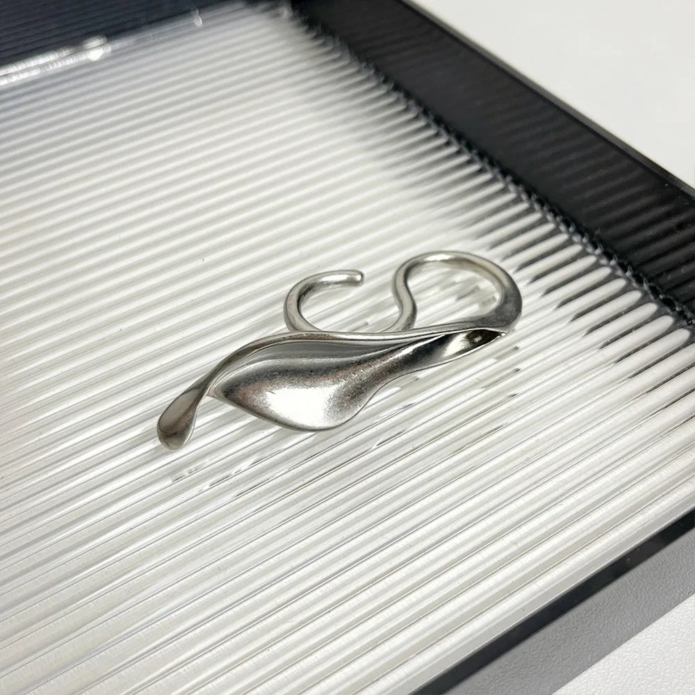 Anillo Hoja de Lys plata