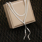 Collar Largo de Escote para Mujer 