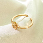 Juego de 2 Anillos Luna o Sol en Circonio para Pareja
