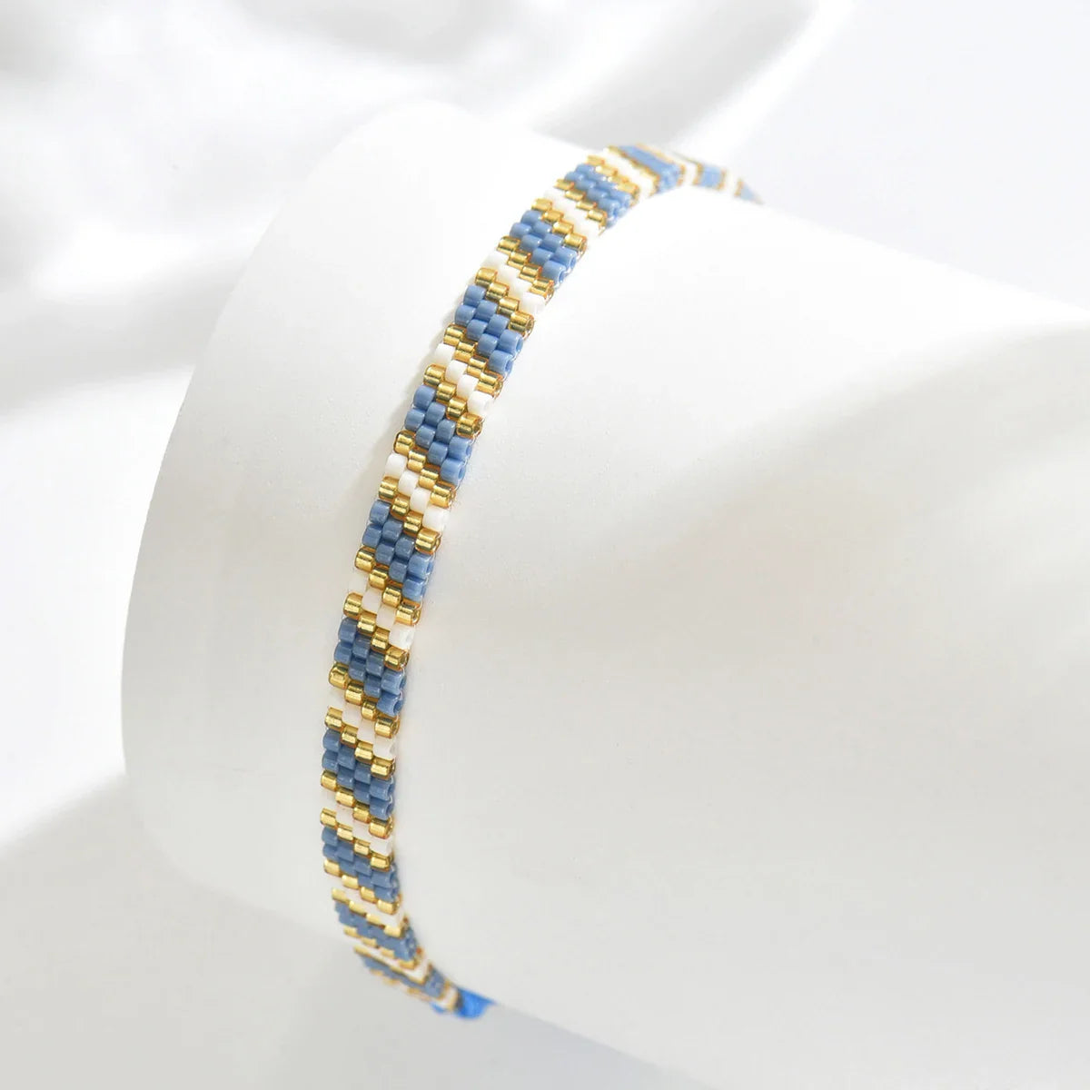 Lote de 3 pulseras brasileñas finas de trenzado tradicional
