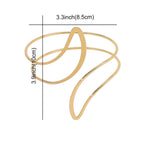 Adorno Elegante de Parte Superior del Brazo - Brazalete de Brazo y Joya de Cadena para Bíceps Mujer