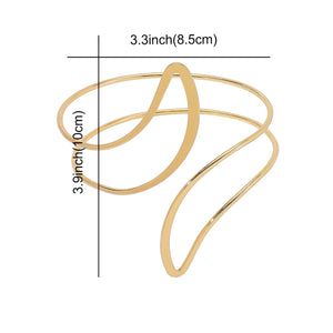 Adorno Elegante para la Parte Superior del Brazo - Brazalete y Joya de Cadena para Bíceps Mujer