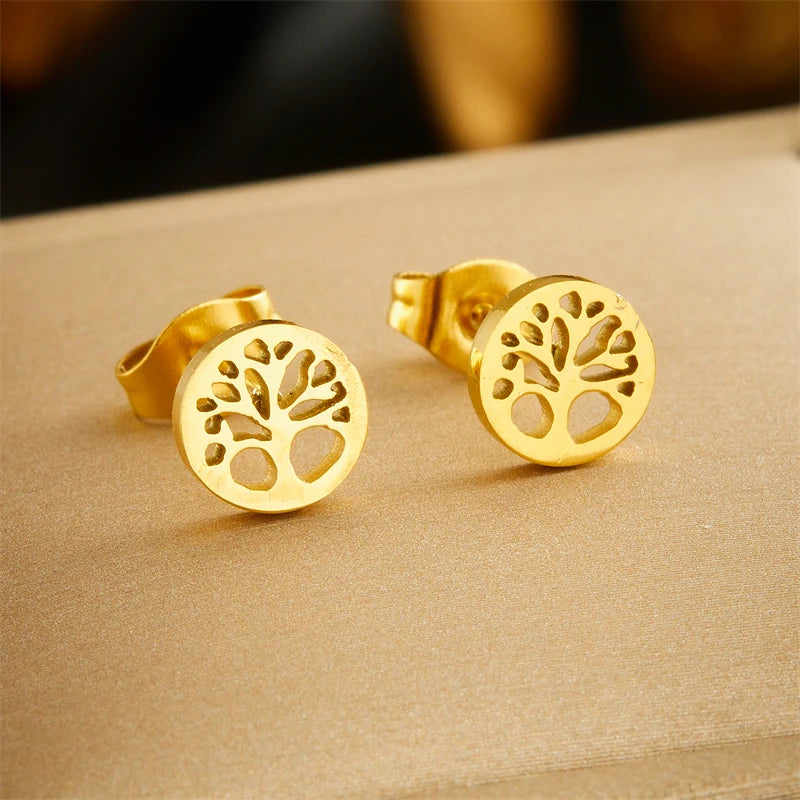 Conjunto Árbol de la Vida Collar, Pulsera y Pendientes