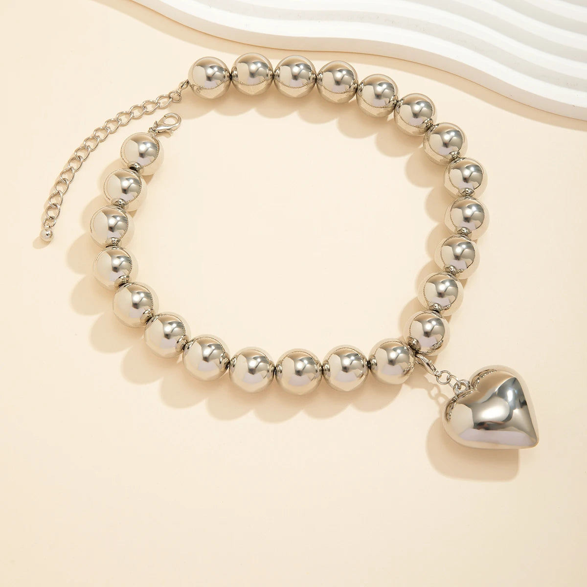 Colgante Corazón Mujer Collar plata