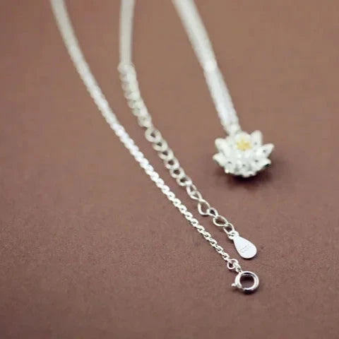 Colgante Flor de Loto & Collar
