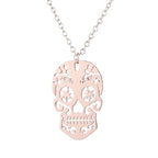 Colgante Calavera Oro 