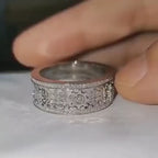 Anillo Giratorio "los Engranajes del Tiempo" Anti-Estrés 