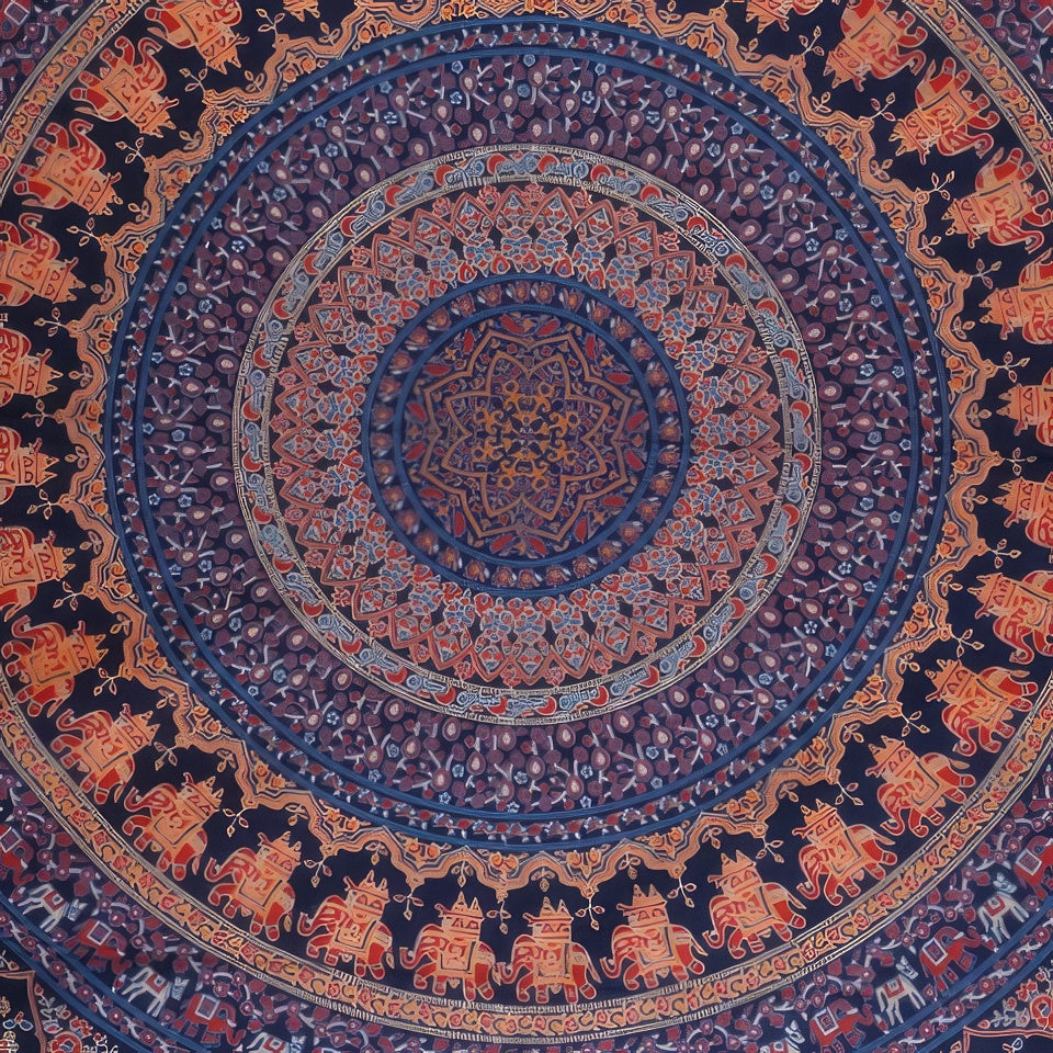 Tapiz Mandala Habitación 