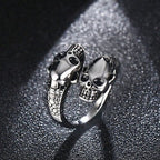 Anillo Cabeza de Muerte plata