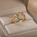 Anillo 7 Chakras Sello Mujer