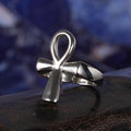 Anillo Ankh Egipcio Plata