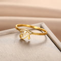Anillo Egipcio Ojo de Horus Anillo Mujer