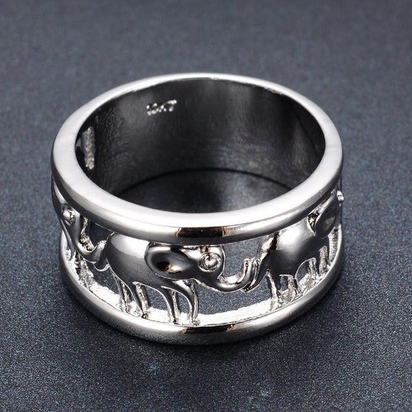 Anillo Elefante plata