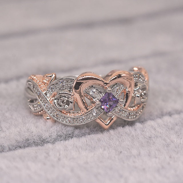 Anillo Infinito Corazón