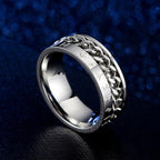 Anillo Nórdico Vikingo plata