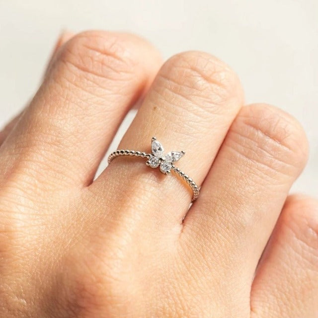 Anillo Mariposa plata