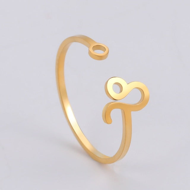 Anillo Signo del Zodíaco 12 Constelaciones