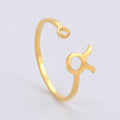 Anillo Signo del Zodiaco 12 Constelaciones