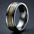 Anillo Vikingo Jarl plata y oro