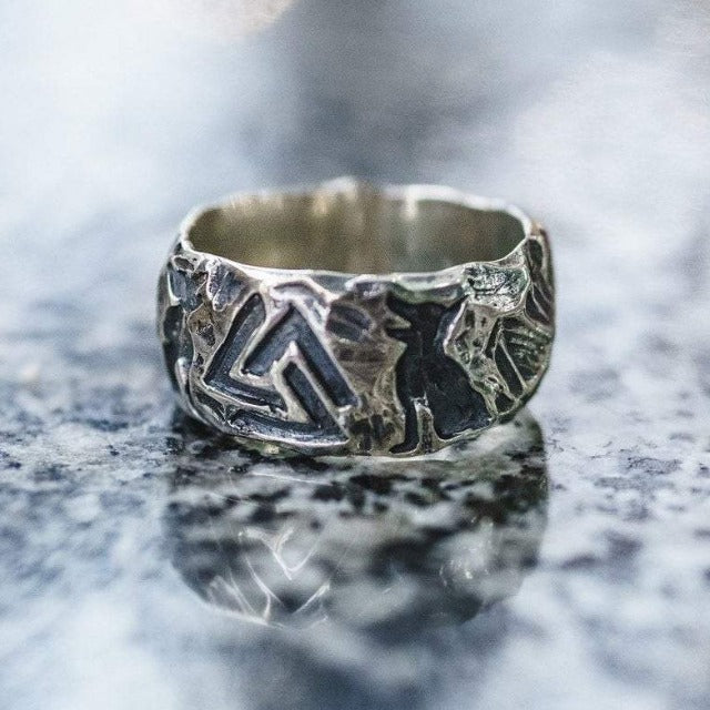 Anillo Vikingo Valknut