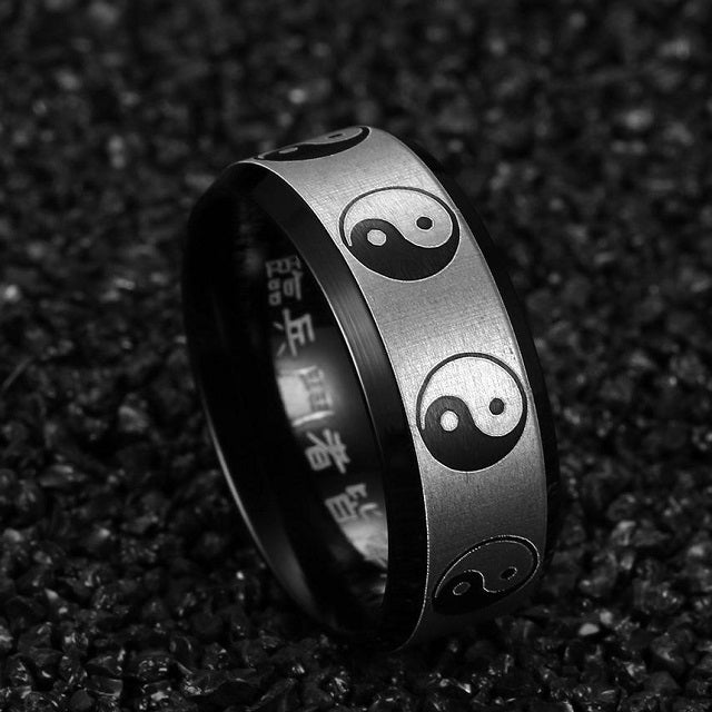 Anillo Yin Yang
