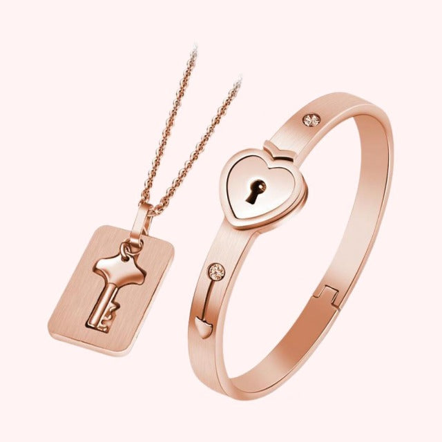 Joyería Dúo para Pareja oro rosa