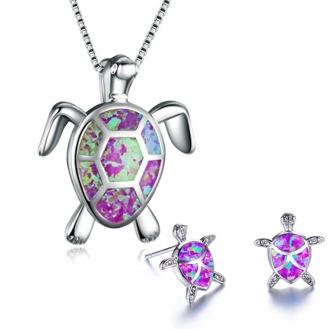 Joyería Tortuga Marina violeta
