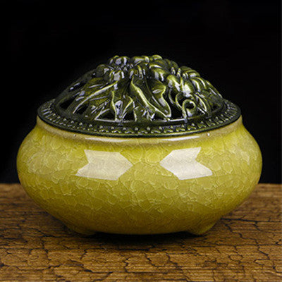 Caja de Incienso Japonesa ámbar