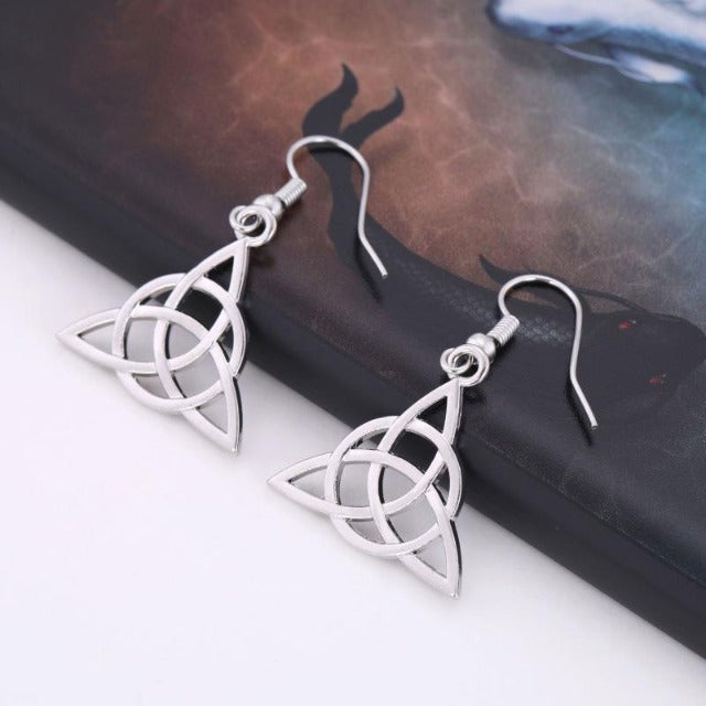 Pendientes Celtas color Plata